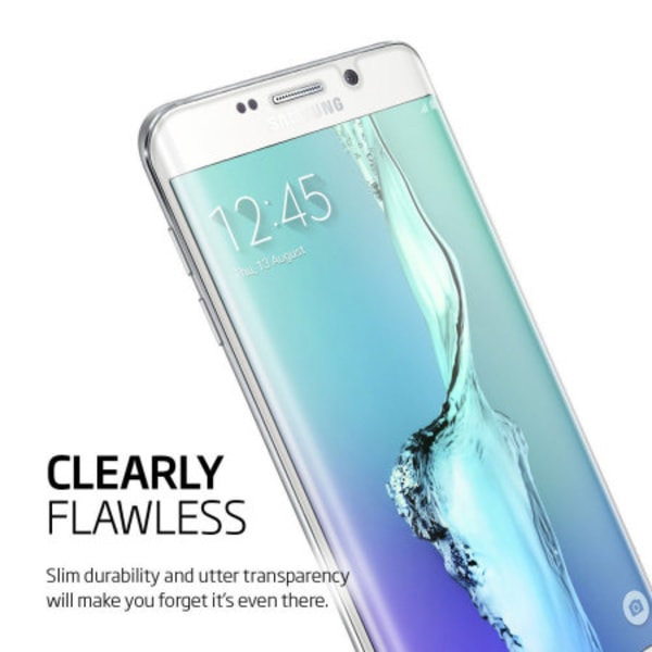 Samsung S7 Edge - HeliGuard EXXO-Skärmskydd 3D (2-PACK) HD-Clear Genomskinlig