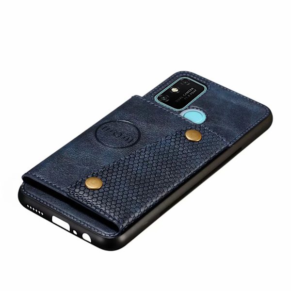 Skal med Korthållare - Samsung Galaxy A21S Svart