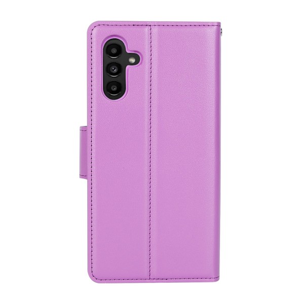 Samsung Galaxy A55 5G - Värikäs lompakkokotelo 3-osasto Svart