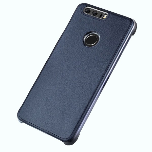 Huawei Honor 9 - Stilig deksel i høykvalitets PU-skinn Blå