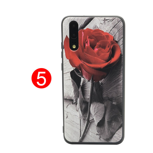 Blomstercovers til Huawei P20 Pro 5
