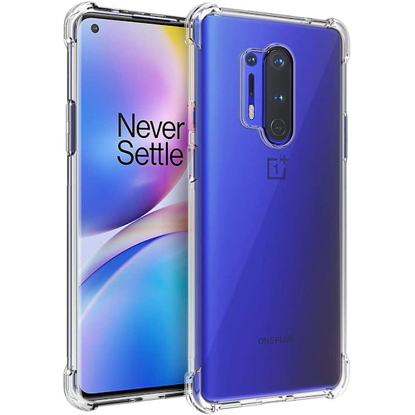 OnePlus 8 Pro - Stilsäkert Skyddsskal FLOVEME Transparent