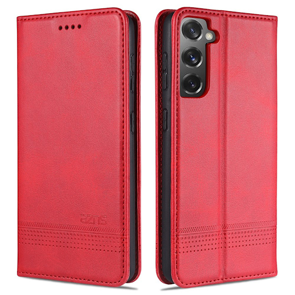 Samsung Galaxy S21 - Minimalistiskt (YAZUNSHI) Plånboksfodral Mörkbrun