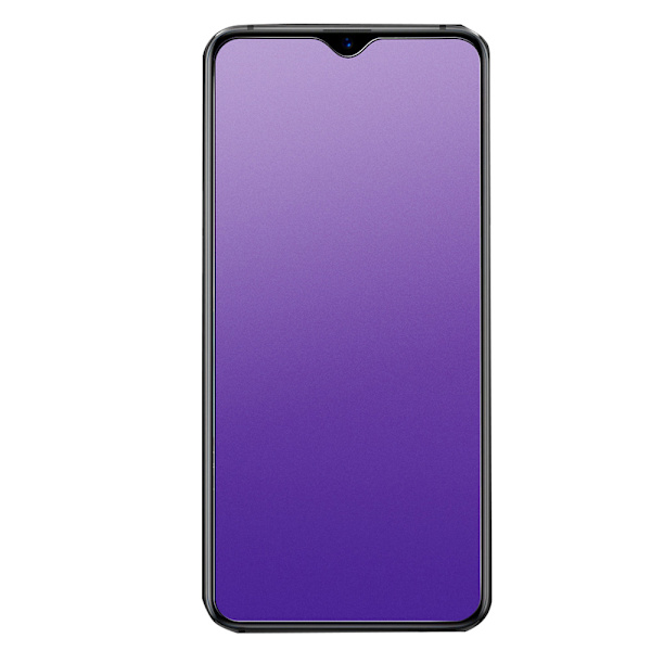 A71 2.5D Anti Blue-Ray Anti-Fingerprints 3-PACK Näytönsuojat Transparent/Genomskinlig