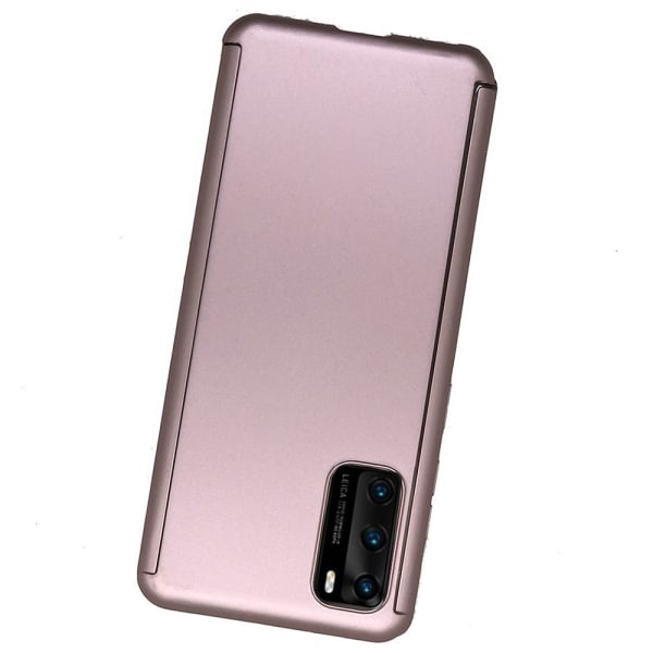 Huawei P40 - Stilfuld beskyttende dobbeltskal (FLOVEME) Lila