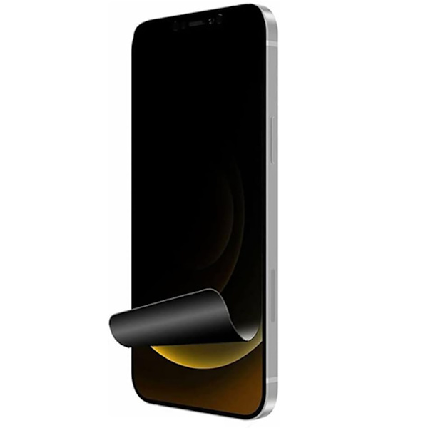 iPhone 15 Pro Max Integritetsskyddande Hydrogel Mjuk skärmskydd Transparent
