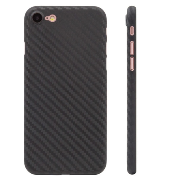 Beskyttende Carbon Cover - iPhone 6 Plus / 6S Plus Svart