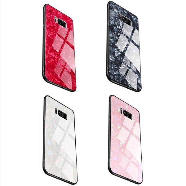 Stilrent Stötdämpande Skal Marmor Design - Samsung Galaxy S8 Svart