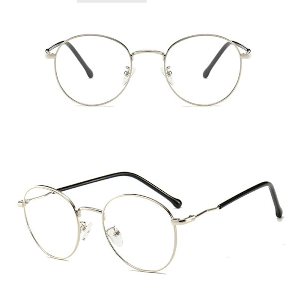 Stilfulle lesebriller i klassisk modell Silver -3.0