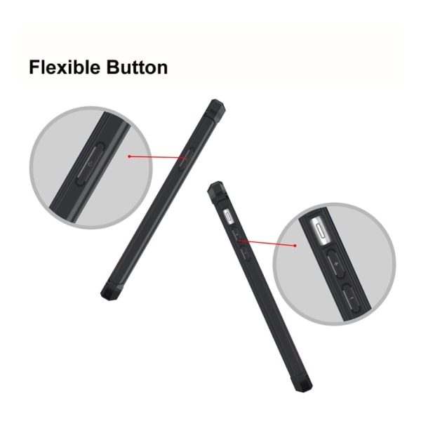 iPhone X/XS - Stilrent Skal Från Hutech Svart