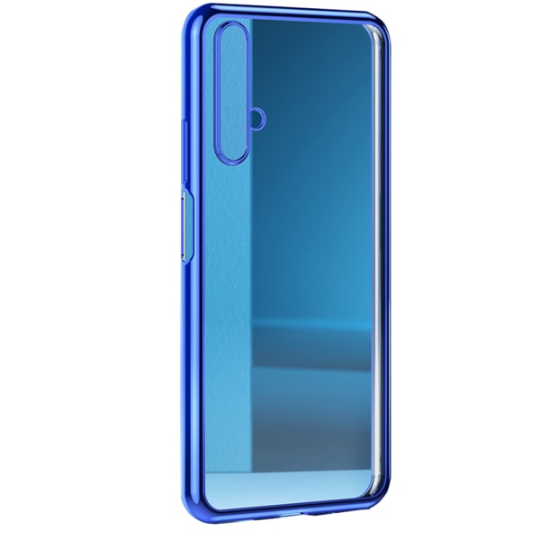 Tyylikäs suojaava silikonisuojus - Huawei Nova 5T Blå