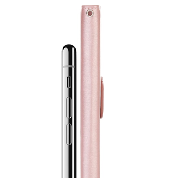 Pl�nboksfodral - Samsung Galaxy A70 Rosaröd