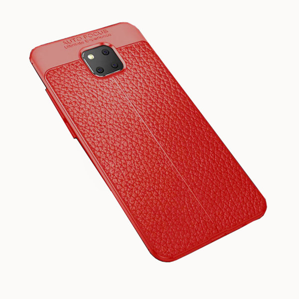 Stilfuldt silikone cover til Huawei Mate 20 Pro Röd