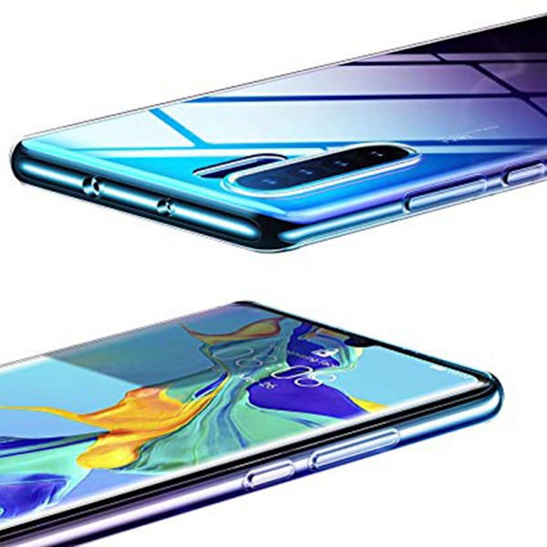 Huawei P30 Pro - Tunt Skyddande Silikonskal (FLOVEME) Transparent/Genomskinlig