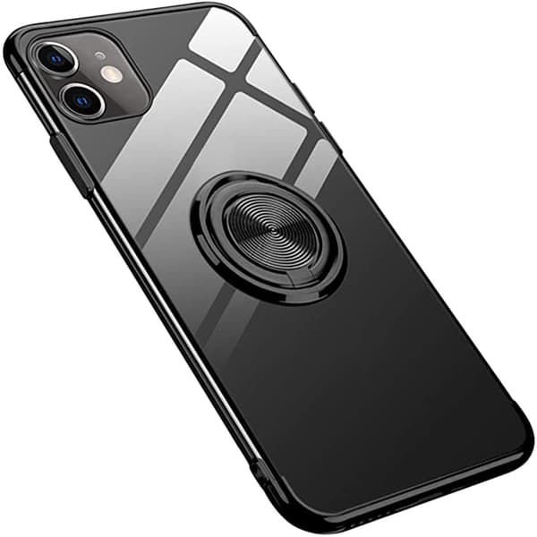 iPhone 12 Skal med Ringhållare Röd