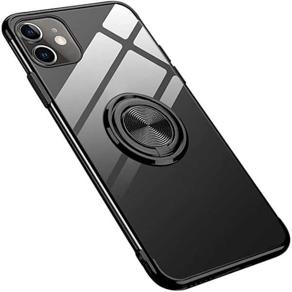 iPhone 12 Skal med Ringhållare Silver
