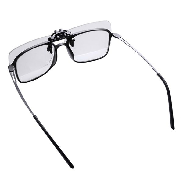 Praktiske clip-on læsebriller med styrke (+1,0 - +4,0) +3,0