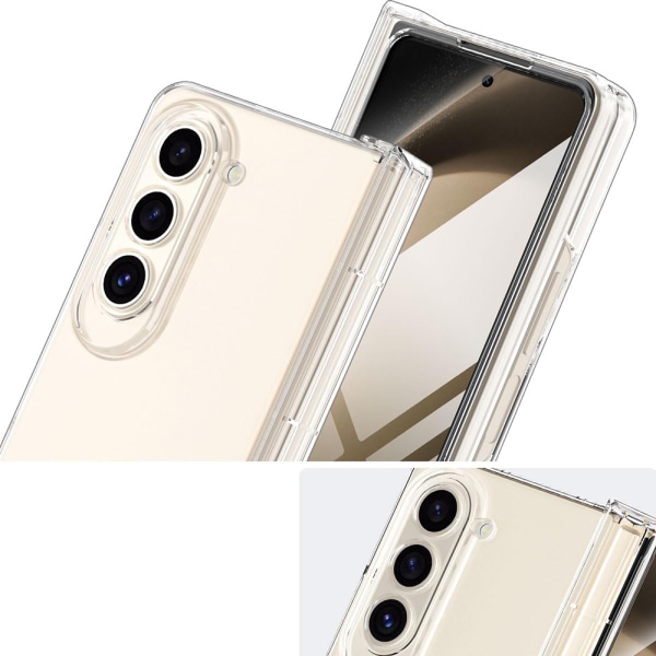 Soft Silicon TPU/PC Celular Case for Samsung Galaxy Z Fold 5 Transparent