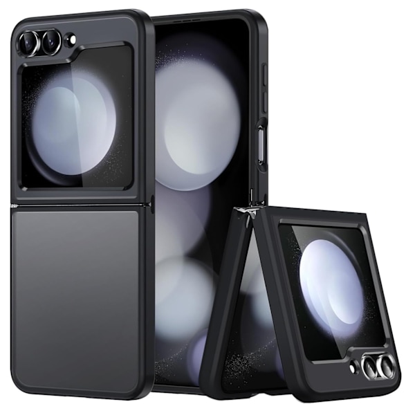 Samsung Galaxy Z Flip 6 - Stilrent Matt Skyddsskal Svart