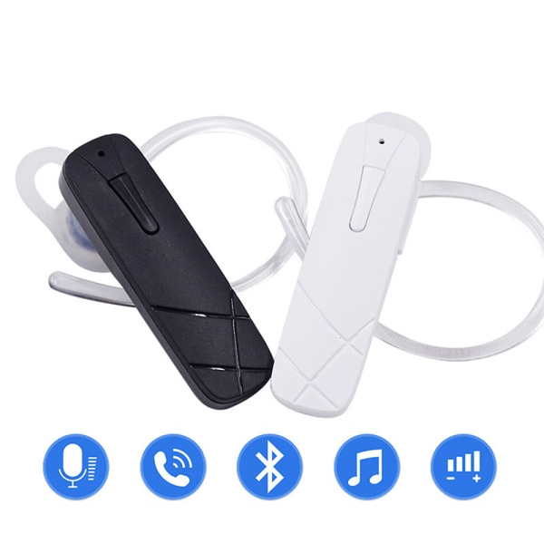 Praktiskt Bluetooth Handsfree Headset (Mini) Svart