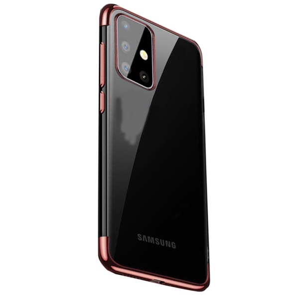 Elegant Floveme Skyddsskal - Samsung Galaxy A71 Blå