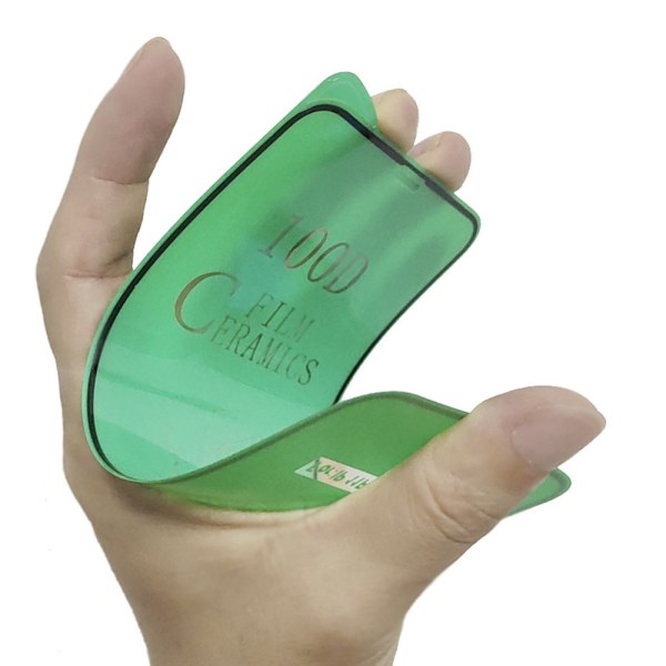 2-PACK iPhone 13 Mini keraaminen näytönsuoja HD 0,3 mm Transparent