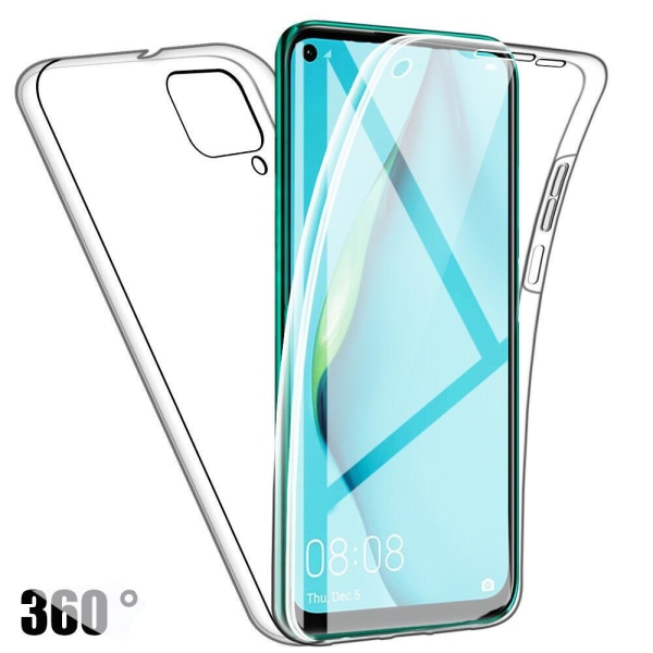 Huawei P40 Lite - Stilsäkert Stöttåligt Dubbelskal NORTH Transparent/Genomskinlig