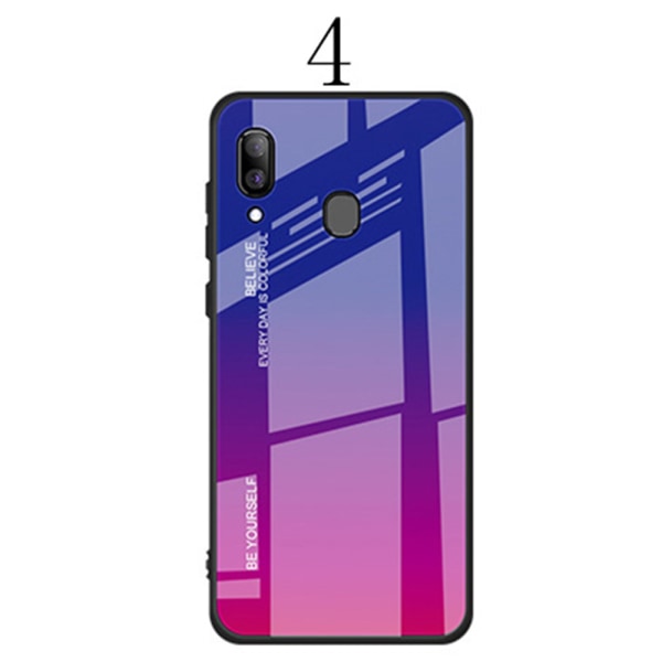 Samsung Galaxy A20E - Stilfuldt cover (NKOBEE) flerfarvet 2