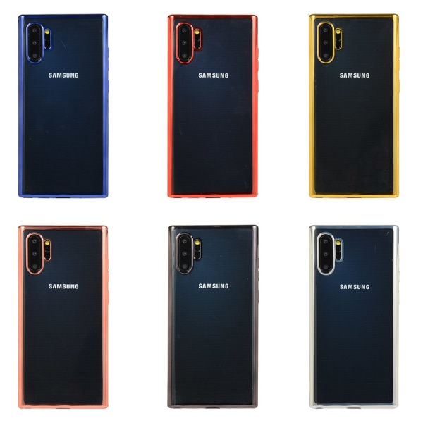 Samsung Galaxy Note10+ - Exklusivt Silikonskal Guld