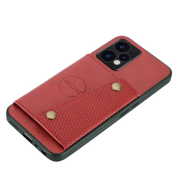 OnePlus Nord CE 2 Lite 5G - Mobilskal Korthållare Röd