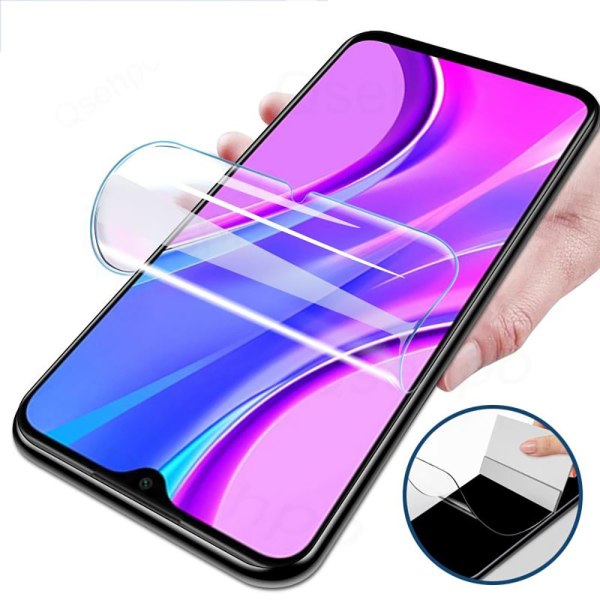 Redmi 9C NFC - Skärmskydd i Hydrogel-variant Transparent