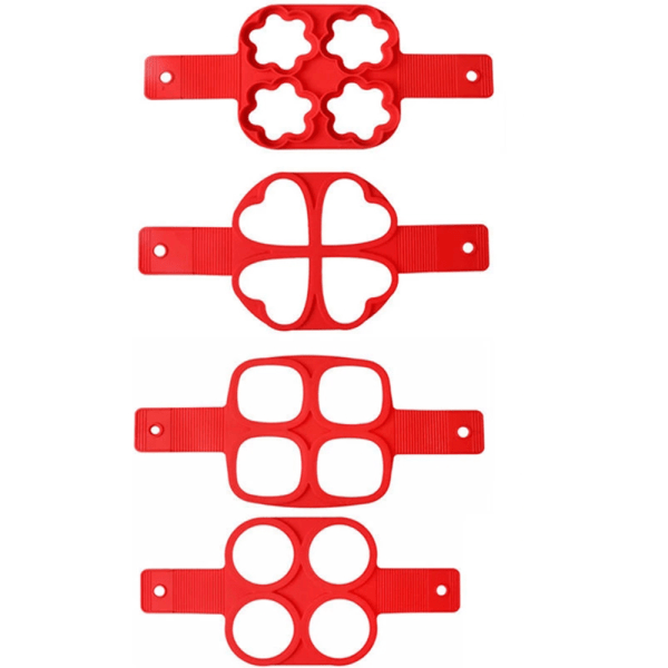 Praktisk stekepanneform for pannekaker, egg (anti-varme) Mixed