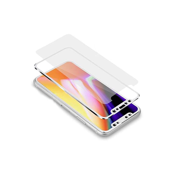 MyGuard Skärmskydd 2-PACK (Aluminium-ram) iPhone X Guld