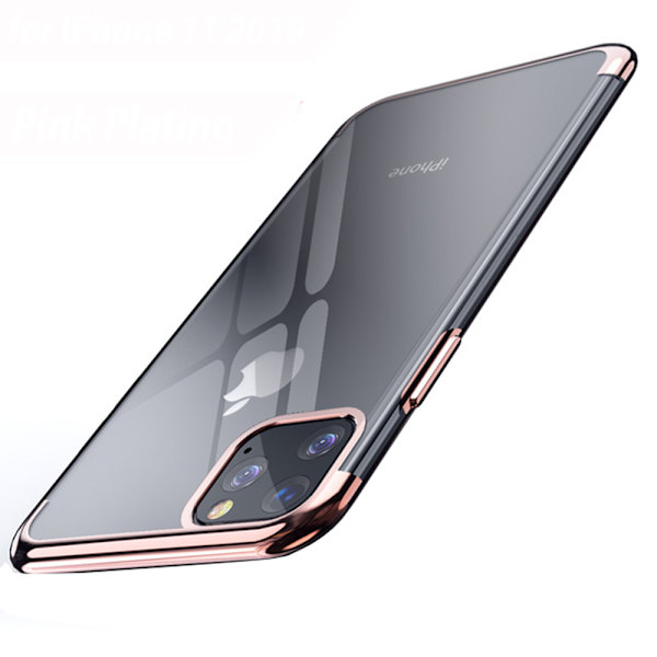 Elegant Smart Silikonskal - iPhone 11 Pro Max Guld