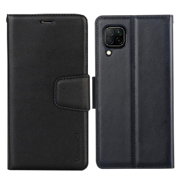 Samsung Galaxy A12 - Professionelt pung etui HANMAN Rosaröd