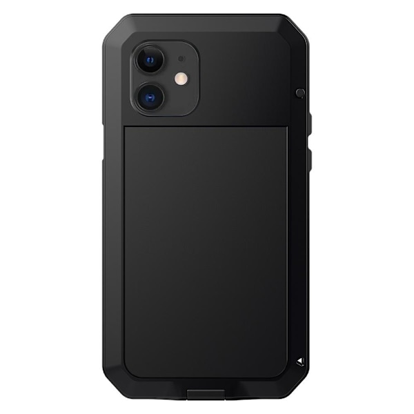 iPhone 12 Pro Max - Suojaava Heavy Duty Alumiinikuori Svart