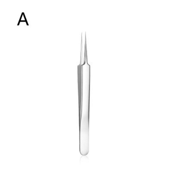 Rustfrit stål pincet (akne/hudorme) B
