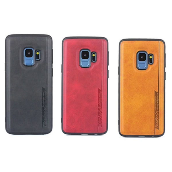 Samsung Galaxy S9 - Exklusivt Skal från Diaobaolee i Pu-Läder Ljusbrun