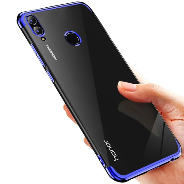 Huawei Honor Play - Stilig tynt silikonetui FLOVEME Blå