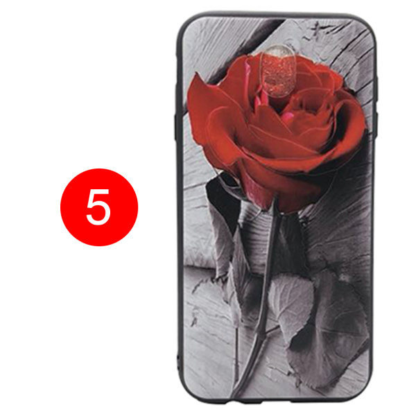 Blommiga Skyddsskal för Samsung Galaxy J7 2017 5