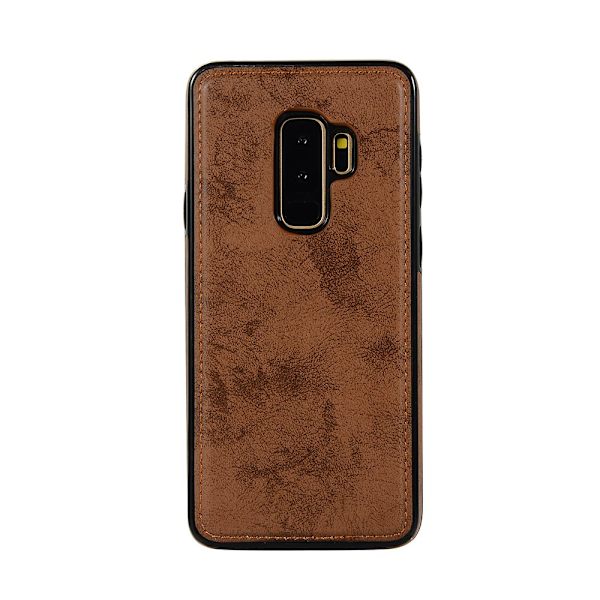 Samsung Galaxy S9Plus - Fodral med Smartfunktion (LEMAN) Brun