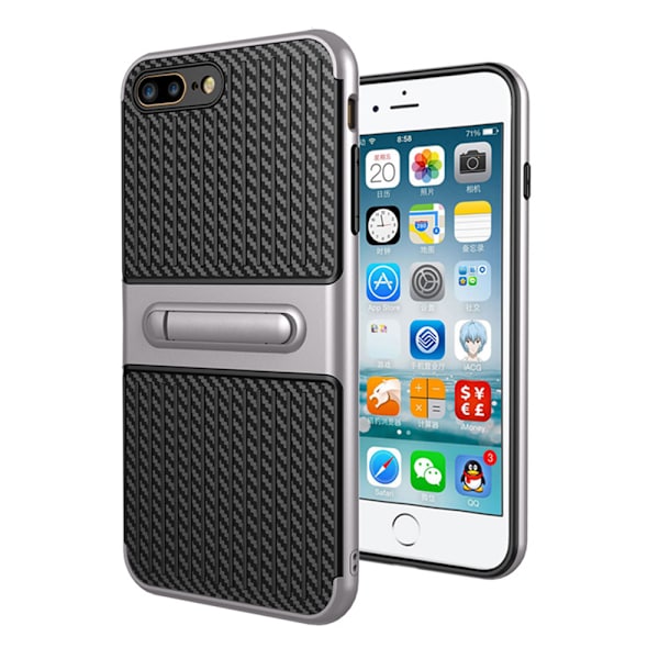 iPhone 8 Plus - Hybridskal Vit