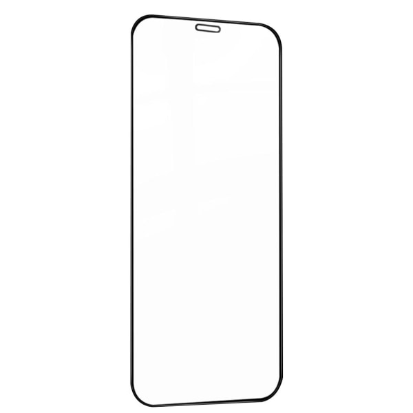 iPhone 12 Pro 4-PACK Näytönsuoja Hiilikuitu 9H 0,3mm Svart