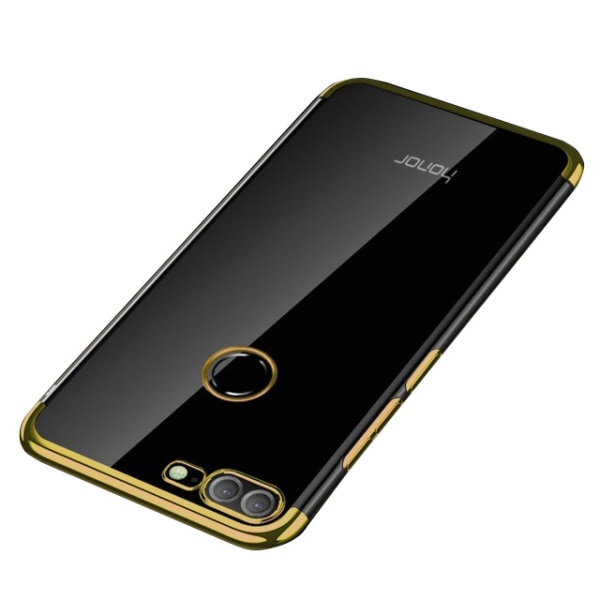 Tyylikäs Floveme-silikonisuoja - Huawei Honor 9 Lite Guld