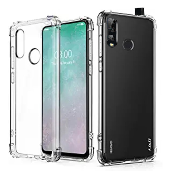 Huawei P Smart Z - Stilrent Skal Tjocka Hörn Transparent/Genomskinlig