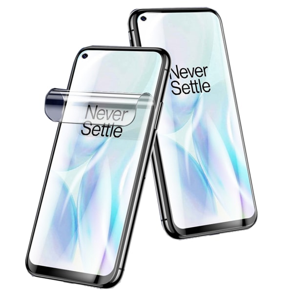 OnePlus 10T - Skärmskydd i Hydrogel-variant (3-pack) Transparent