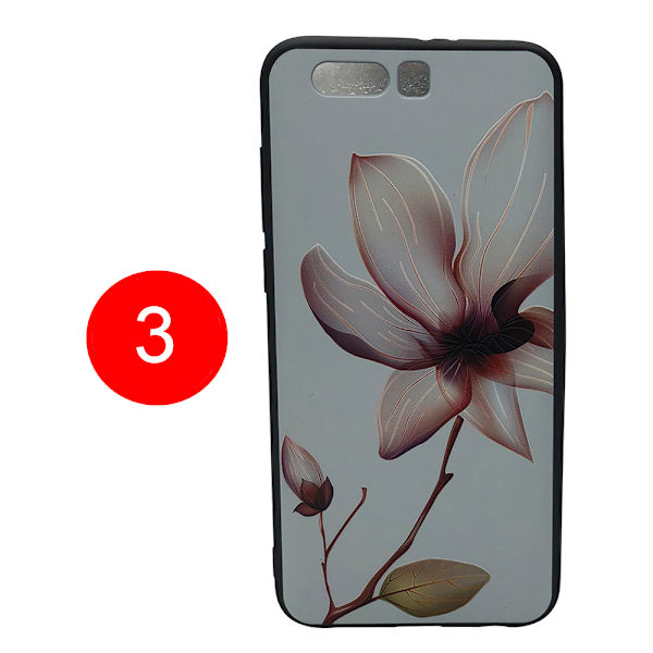 Blommiga skal för Huawei Honor 9 3