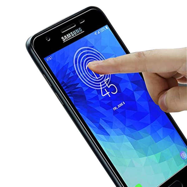 3-PAK skærmbeskytter HuTech Samsung Galaxy J3 2017 Vit