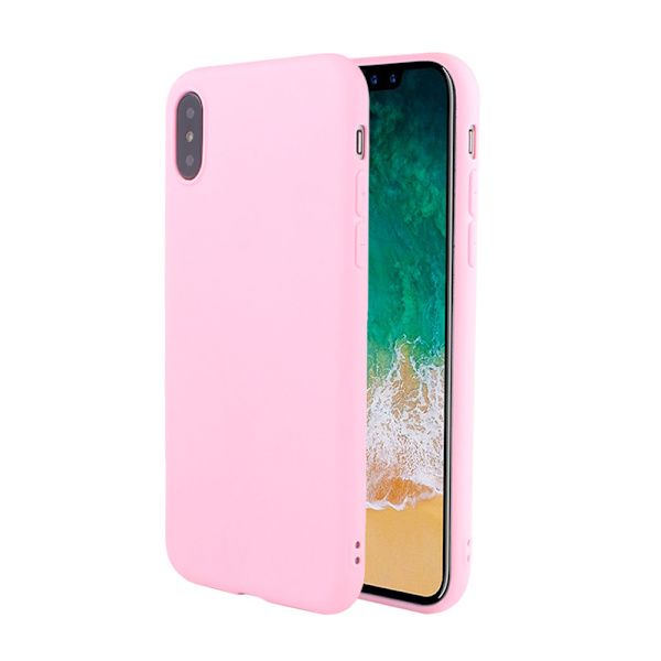 iPhone X/XS - Stilrent TPU Silikonskal från NKOBEE Svart