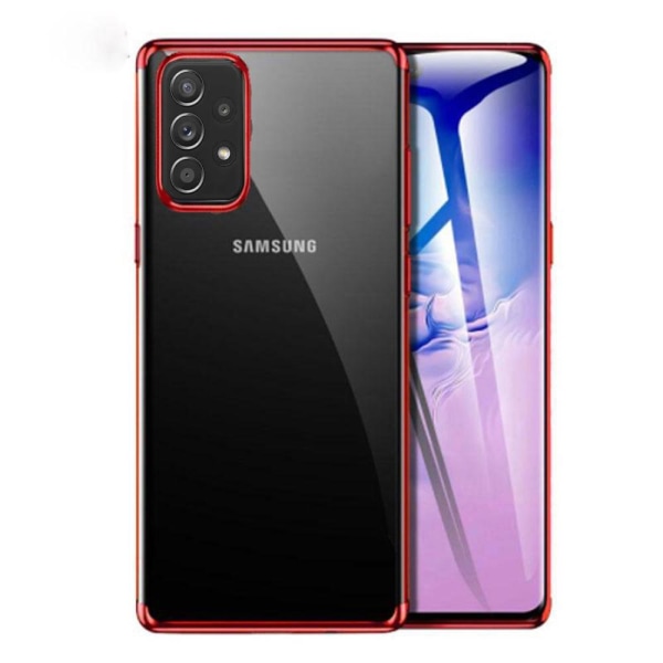 Samsung Galaxy A52 - Gjennomtenkt FLOVEME silikondeksel Roséguld